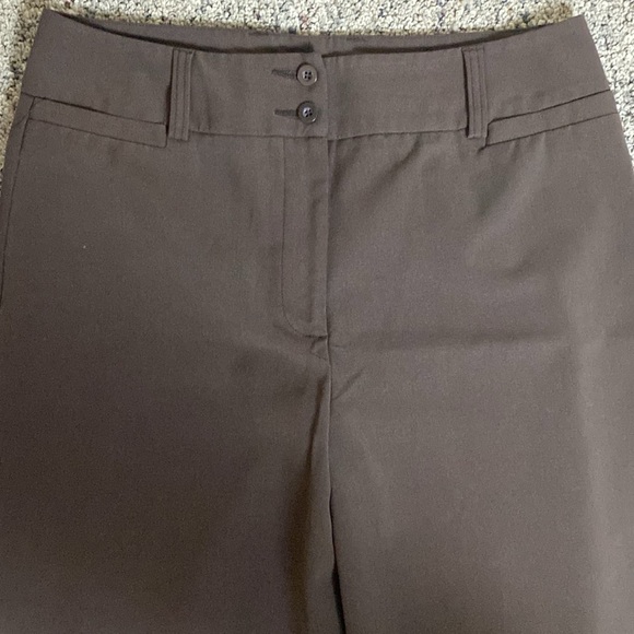 Dress Barn Brown Dress Pants Trousers Sz 10 NWOT - Picture 2 of 6